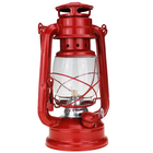LAMPA NAFTOWA LAMPKA NAFTĘ WISZĄCA RETRO NA KOMARY CZERWONA (H) (11)